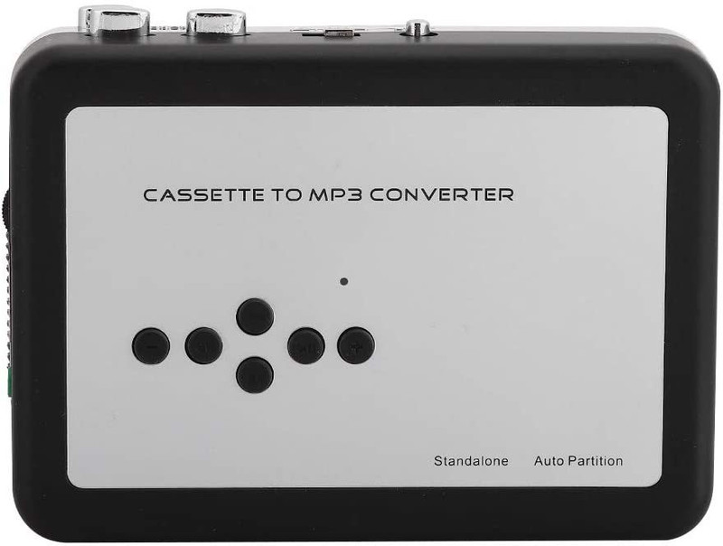 microware USB MP3 cassette capture to MP3 USB Cassette Capture Tape without PC MP3 Player(Silver, 4.3 Display)
