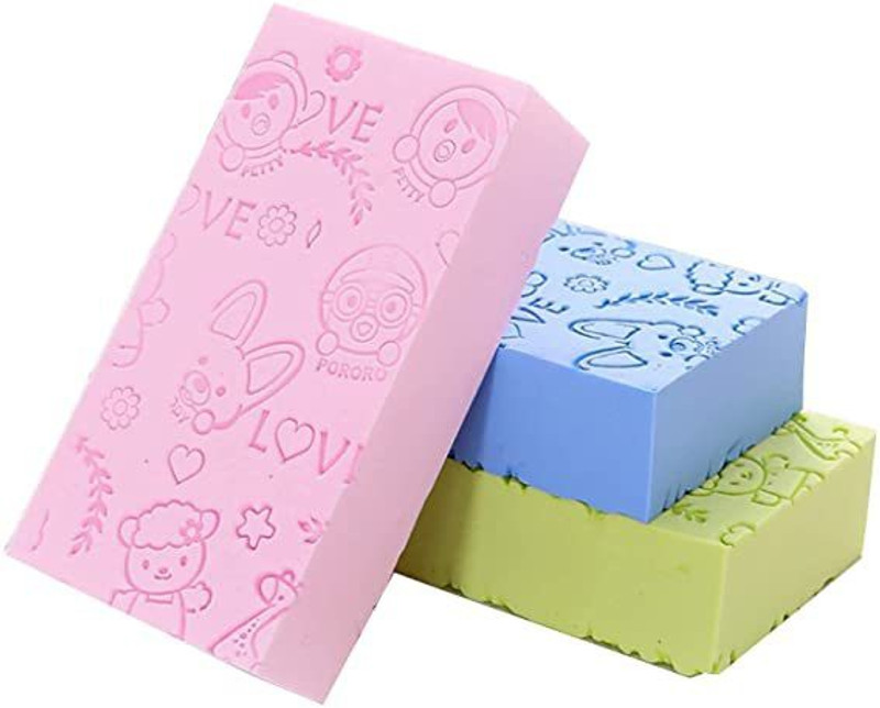 Elf Care Bath Sponge Ultra Soft Korean Scrubber Bathing Exfoliating Sponges Body
