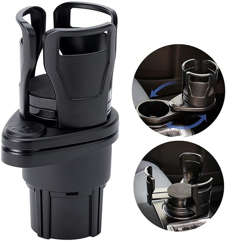 Fing Car Cup Holder Expander _1 Car Bottle Holder(Plastic)