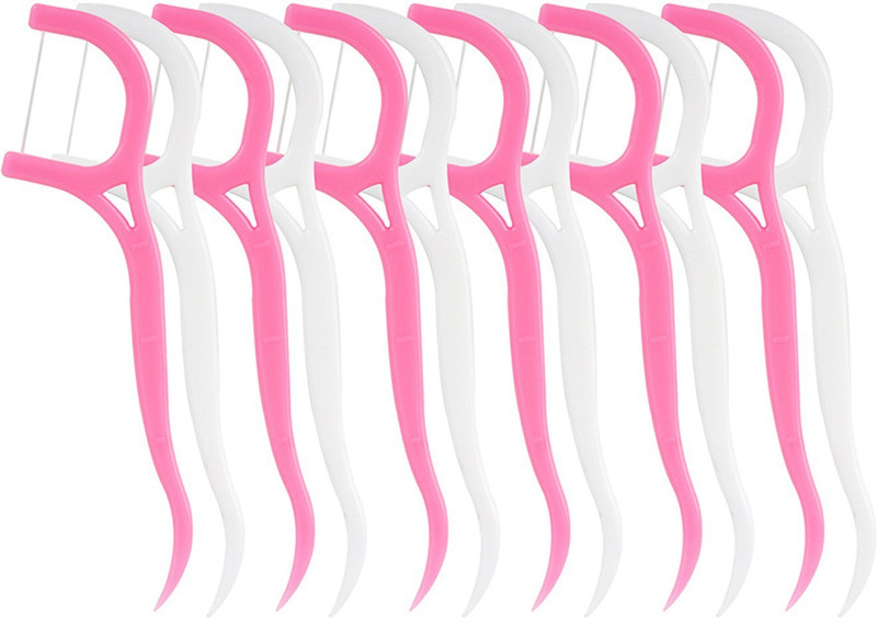 JDGEE Dental Floss Pack Of 3 Pkt (72 Pcs) High Quality Oral Care Dental Floss Tooth Pick(2 cm, Pack of 72)
