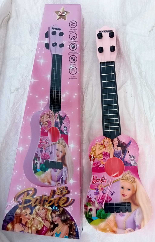 Kmc kidoz Girl & Boys,4 String mini Guitar Toy(Multicolor)