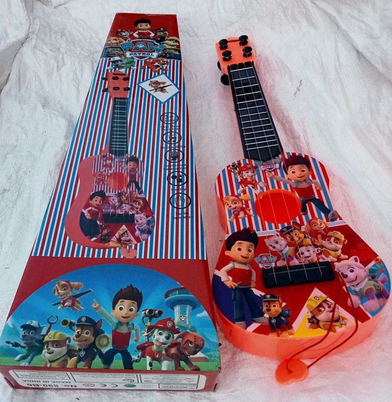 Kmc kidoz Guitar Toys 4 Strings Classical for Kids Mini Toddler Musical(Multicolor)