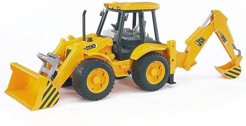 deoxy Construction Vehicles Excavator Toys Model Loader Backhoe Pack of 1(Multicolor, Pack of: 1)
