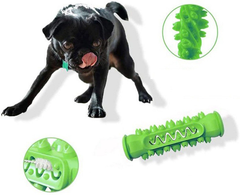 Rvpaws Chewable Puppy Teething Toys Dog Dental Care Toothbrush Dog Teeth Cleaning Toys Rubber Chew Toy For Dog