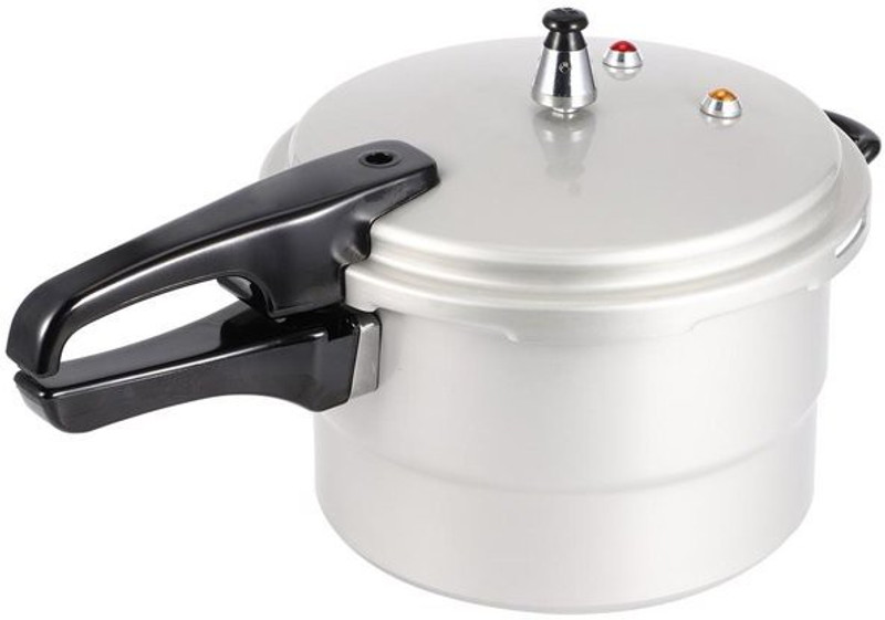 REPLEX Aluminum Pressure Gas Cooker with Induction Bottom with steam Slow Cooker(4 L)
