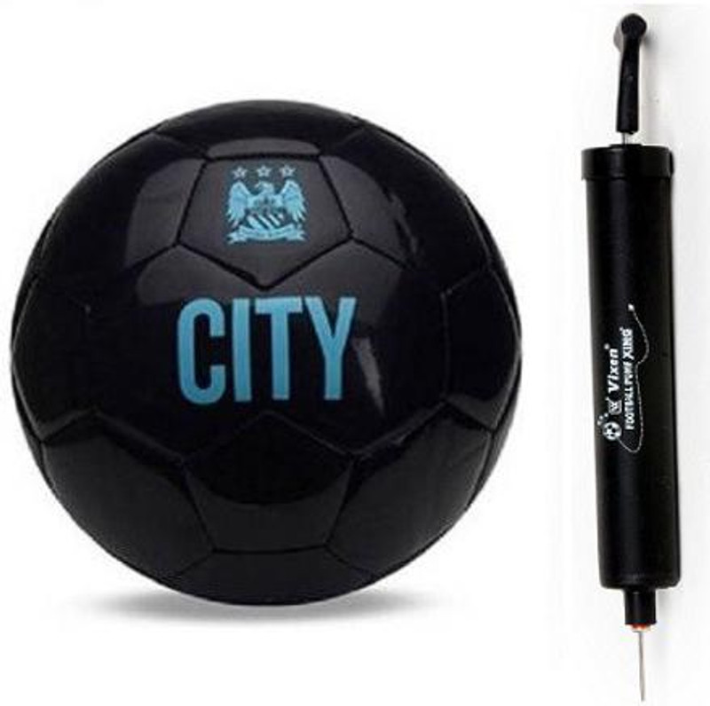 HTM City With Hand Pump Football - Size: 5(Standard, Pack of 2)