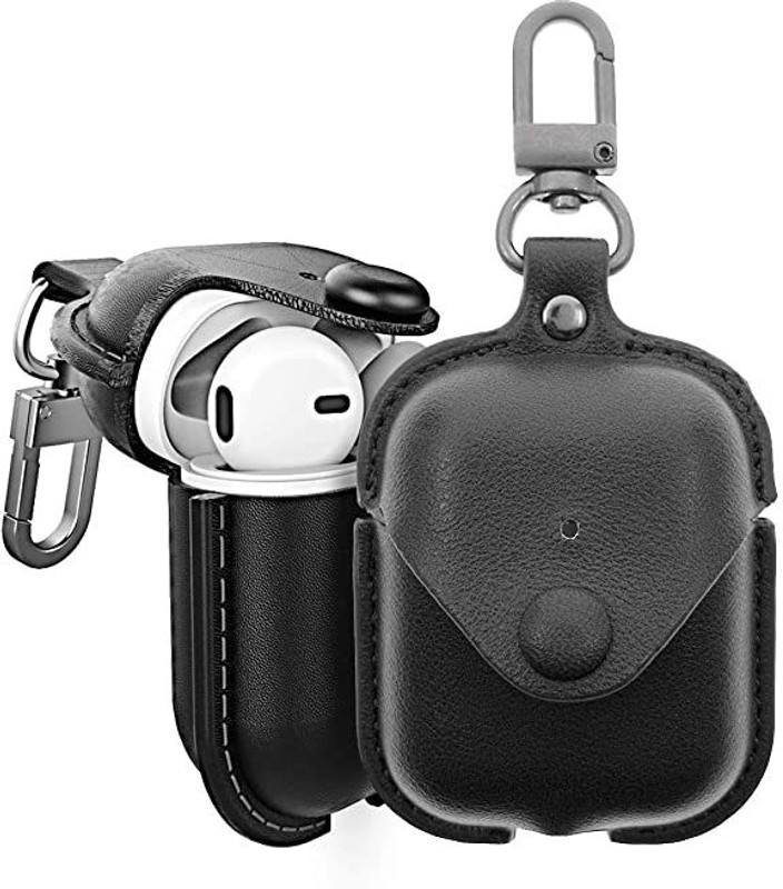 Mystry Box Flip Cover for AirPods Gen 1 & 2(Blue, Flexible, Pack of: 1)