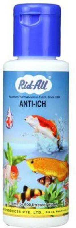 kickAt Anti-Ich Medication Liquid (120 ml) water cleaner Solvent Aquarium Cleaner
