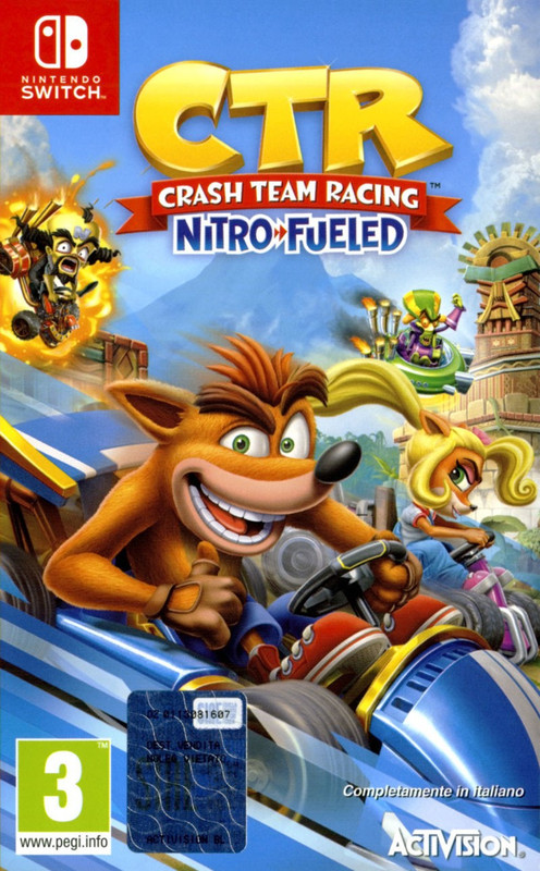 Crash Team Racing Nitro-Fueled Nintendo Switch (2019)(action, for PS Vita)