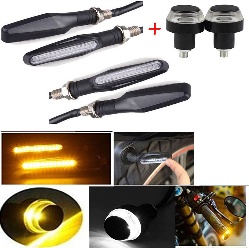 BRPEARl Front, Rear, Side LED Indicator Light for Bajaj Boxer(Yellow)
