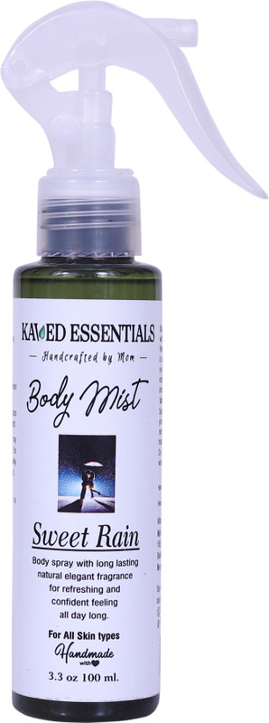 KAVED ESSENTIALS Sweet Rain- Body Mist Body Mist  -  For Men & Women(100 ml)