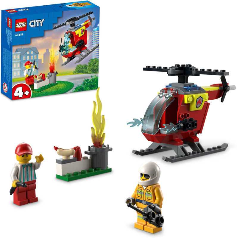 LEGO Fire Helicopter(Multicolor)