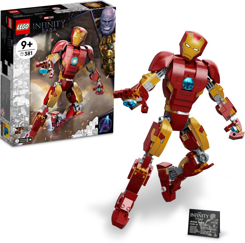 LEGO Iron Man Model Building Kit(Multicolor)