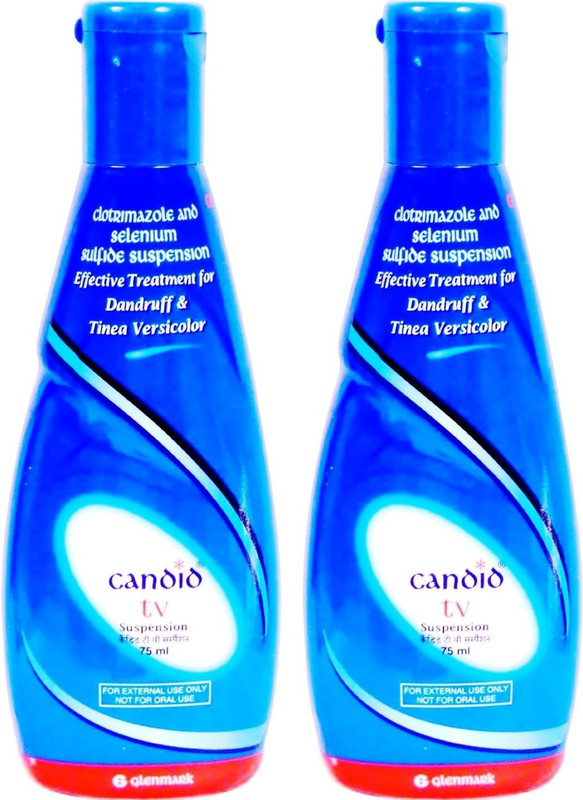 Candid TV Suspension Shampoo 75 ml (Pack of 2)(Pack of 2, 150 ml)