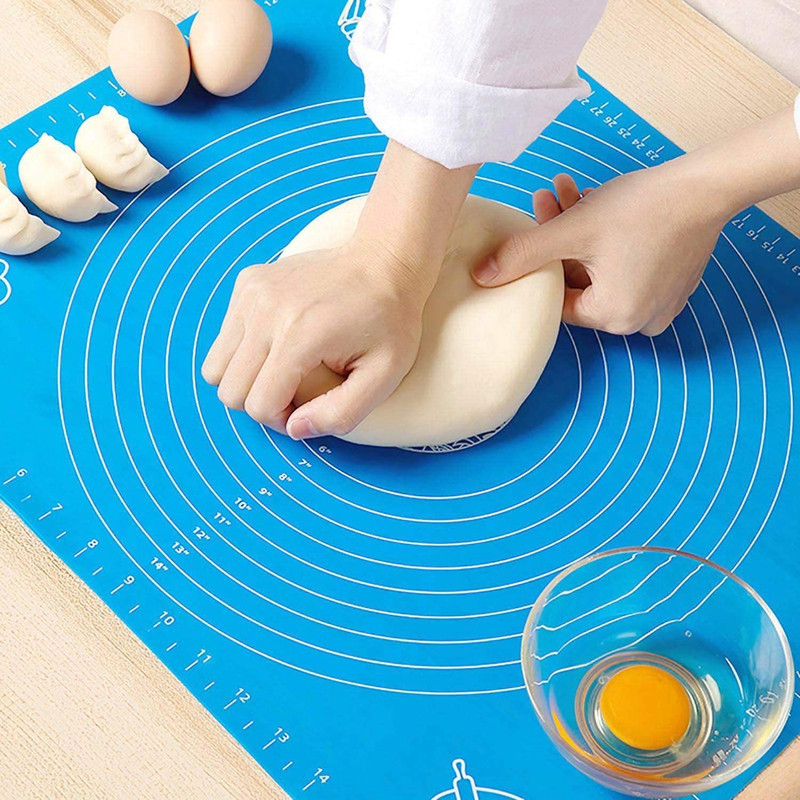SarjuZone Rolling Mat Stretchable for Kitchen Roti Chapati Cake Board(Multicolor, Pack of 1)