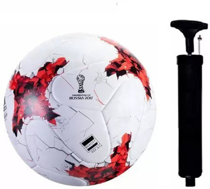 HTM Russia 2017 Football with Pump for Football - Size: 5(Standard, Pack of 2)