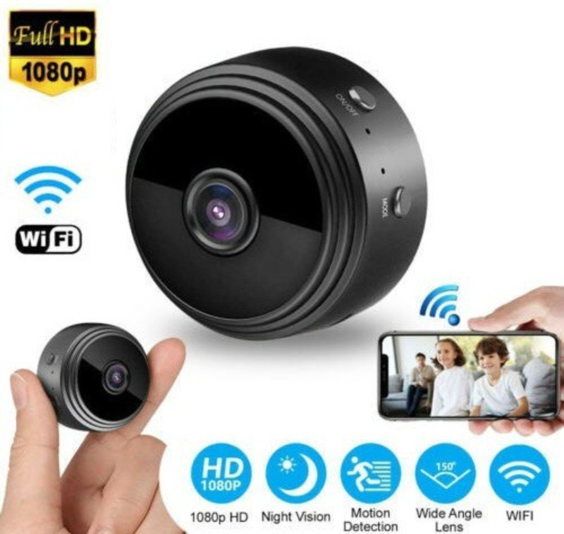 AVOIHS HD Spy Hidden Cctv Camera 1080p HD Wifi Connect Motion Detection Night Vision Security Camera(64 GB, 1 Channel)