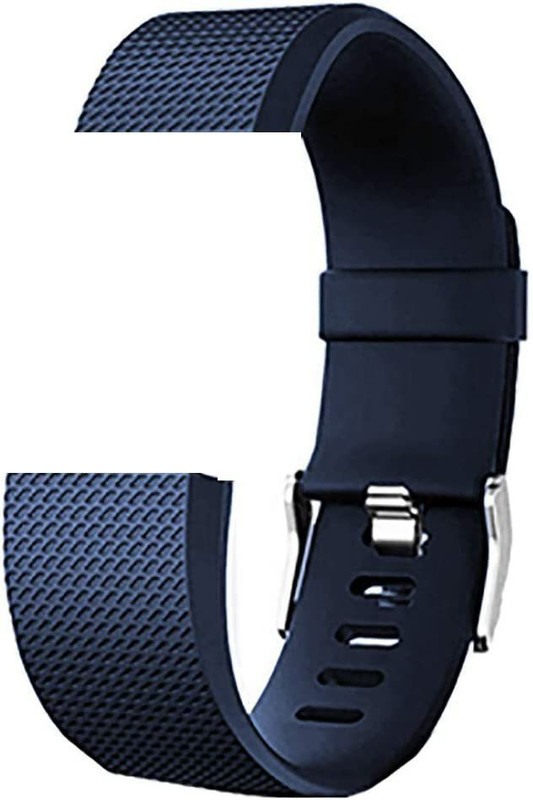 SwapME Replacement Bands for Fitbit Charge 2, Silicone Adjustable Classic Bands Smart Band Strap(Black)