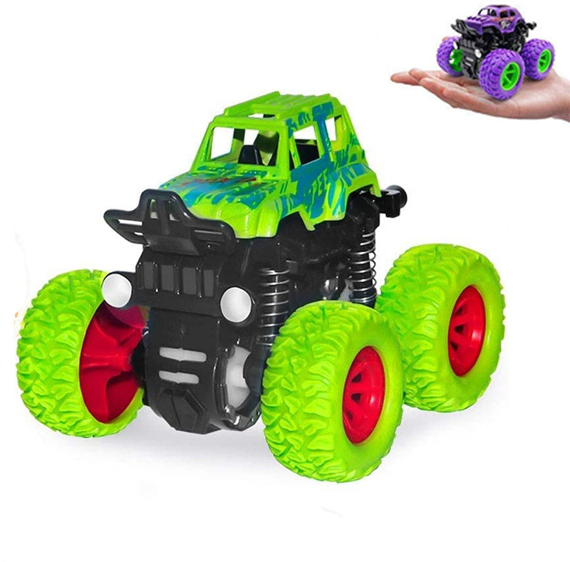SHALAFI Modified Off-Road vehicle pull along Sports Toys Mini Monster Racing Truck Toy(Green, Pack of: 1)