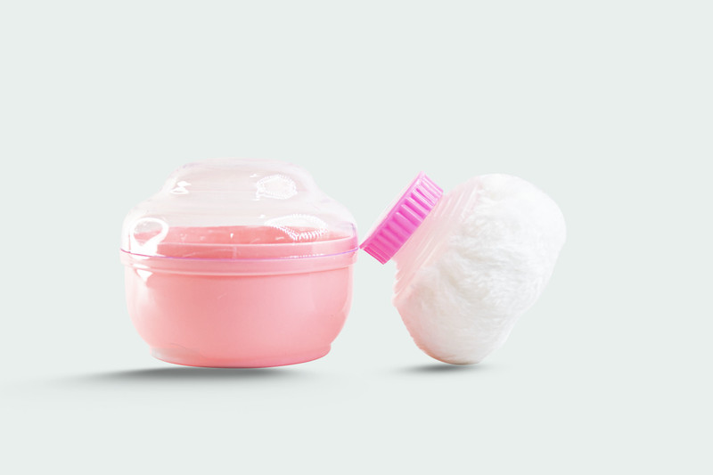 Cihoco Baby Powder Box(Pink)