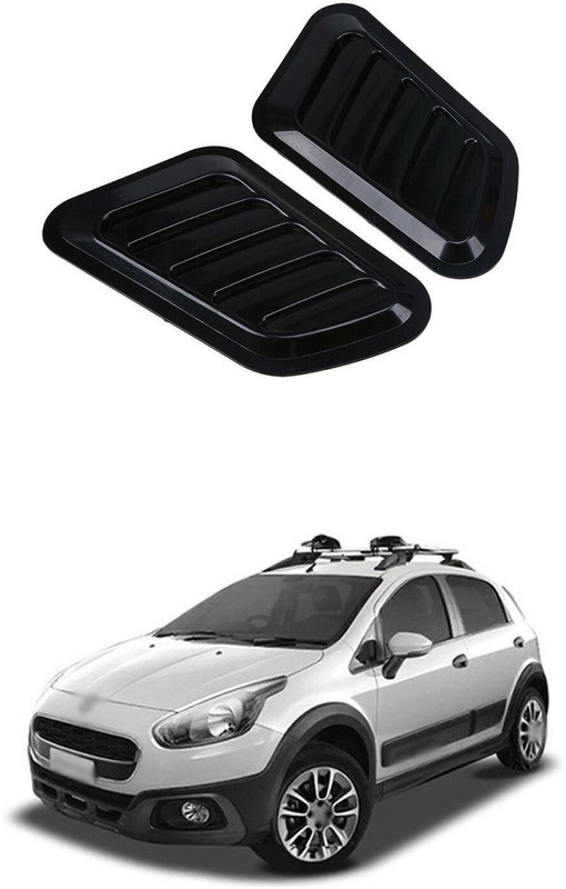 PROEDITION Scoops Hood Vents Air Intake Decor Cover Universal for Cars 484 Matte, Glossy Fiat Avventura Front Garnish