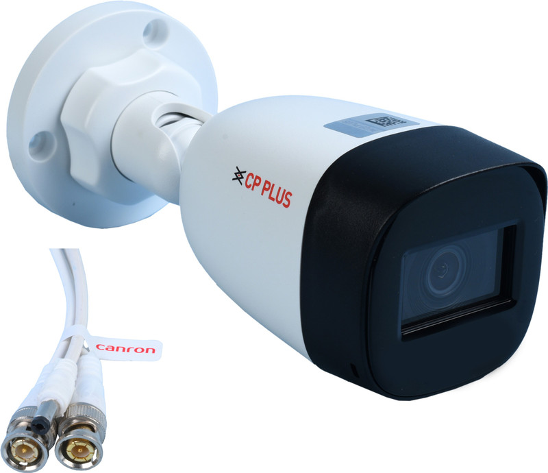 CANRON Bnc & Dc Cp plus Plug-n-Play Full HD 2.4MP IR Bullet Camera,CR11 Security Camera(1 Channel)