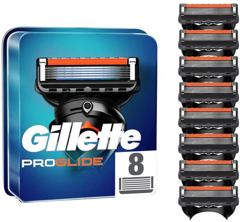 Gillette Proglide 8XL( Imported ) 5 Anti-Friction Blades
