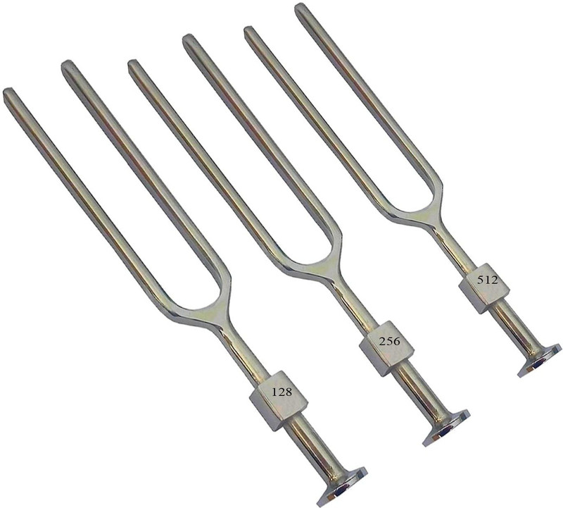 Agarwals Tuning Fork(128Hz, 256Hz, 1024Hz)