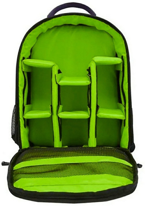 PROUDME DSLR Camera Bag, Lens Accessories Carry Case for All DSLR Cameras-(Green) Camera Bag(Pink)