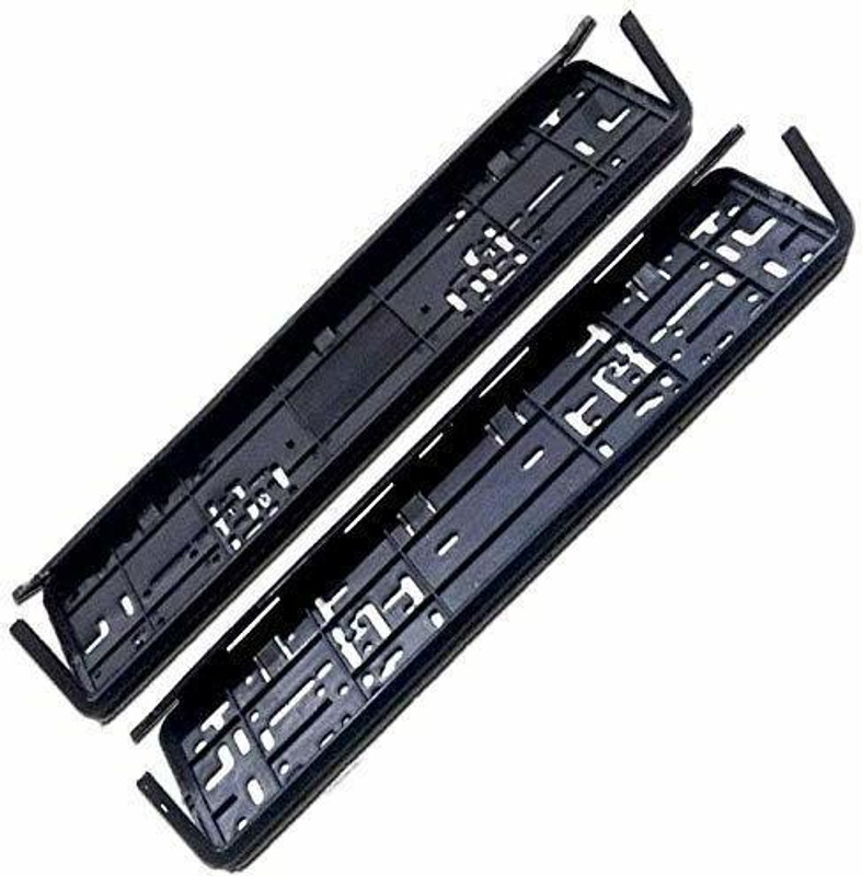 RoyalWolf FOUR WHEELER NUMBER PLATE FRAME FOR ALL VEHICLE UNIVERSAL Car Number Plate(Plastic 30 cm  x  12 cm)