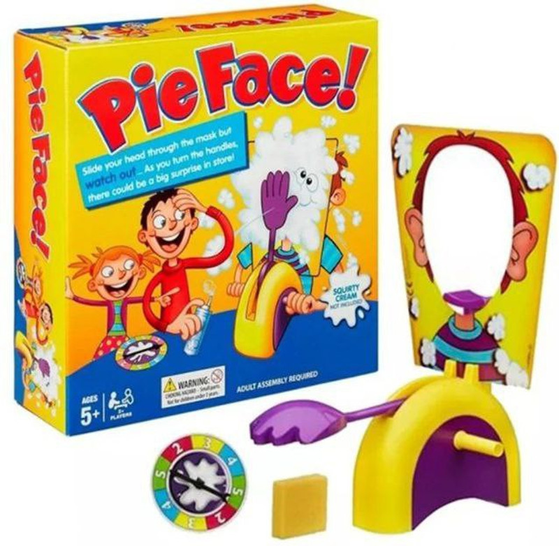 miza pie face game Board Game Accessories