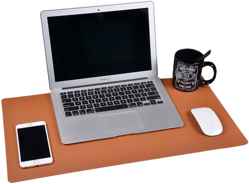 Lucacci Deskpad A-60x30CM Non Slip Base Mousepad(Black)