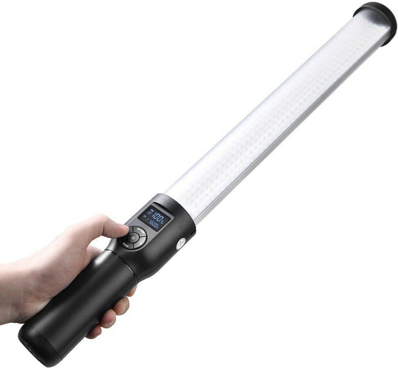 ENMORA RGB LED Light Wand with Remote for Photo & Video Shoot L42 2400 lx Camera LED Light(Batteries Included)