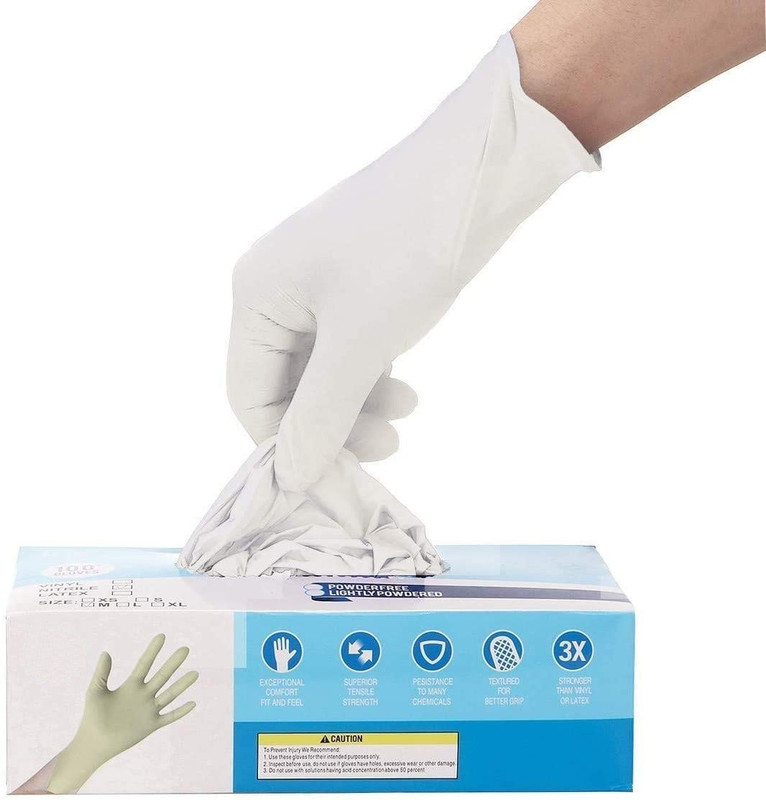 DM India PREMIUM QUALITY GLOVES Latex Surgical Gloves(Pack of 20)