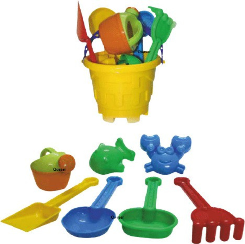 Divykri Fun for Kids Beach Set with multicolour 8 piece (Multicolor)(Multicolor)