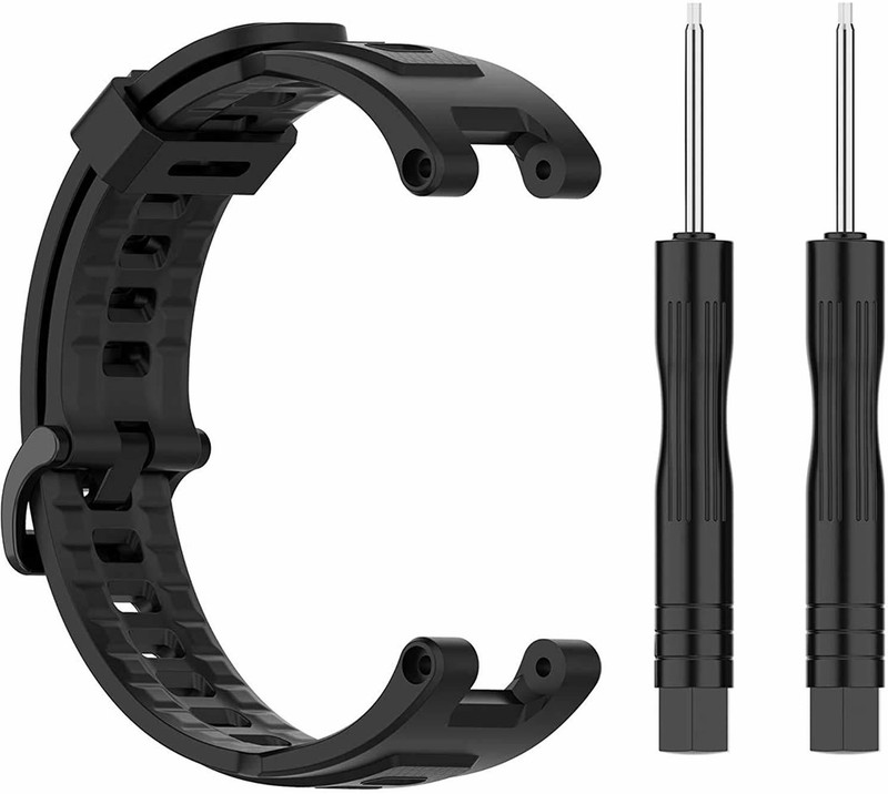 Oboe Silicone Strap for T-Rex Smart Watch Premium Replacement Smart Band Strap(Blue)