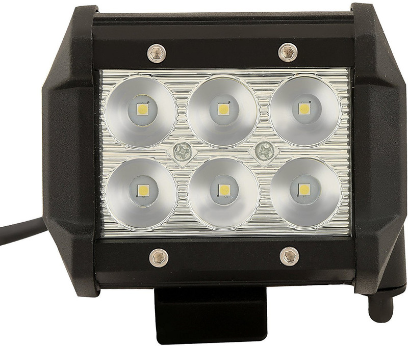 FAVOURITE RIDERS ?6LED FOG LIGHT Bike Headlight Grill(Black)