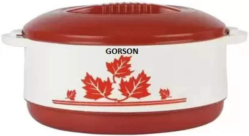 GORSON Best Premium Quality Simple And Elegant Design Hot Case , Hot Pot, Roti Box Serve Casserole(2000 ml)