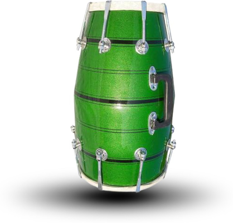 AMRO AMRON03 Nut & Bolts Dholak(Green)