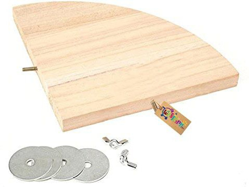 Western Era Platform/Perch/Stand Bird Toy for Birds (8.5 Inches) Bird Cage