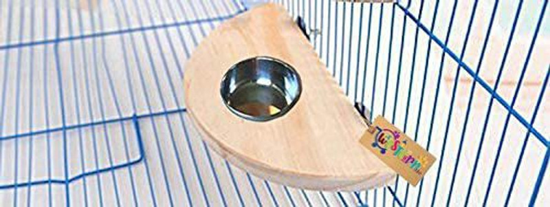 Western Era Platform/ Perch/ Stand Bird Toy for Birds, Parrot (8.5 Inches) Bird Play Stand
