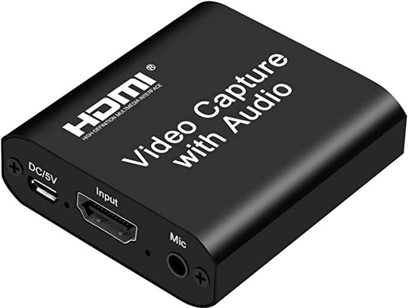 Etzin HDMI Video Capture Card with Loop(EPL-818HVC) 32 inch Blu-ray Player(Black)