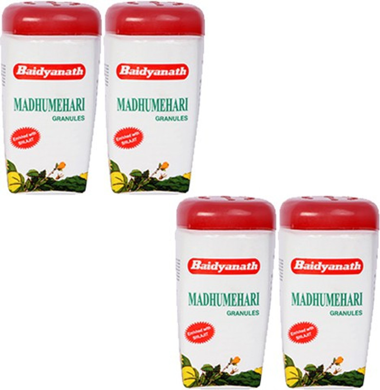 Baidyanath Madhumehari Granules Enriched Pack of 4(Pack of 4, 400 g)