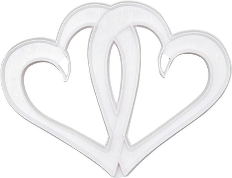 noble foods Entwined Hearts Cutter Cookie Cutter