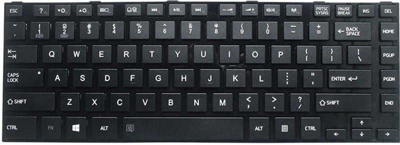 SellZone Satellite C845 C850 C850D C855 C870 C870D C875 L850 Laptop Keyboard Replacement Key