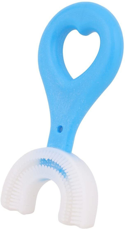 CROMIFY Toothbrushes Soft Silicone Children U Shape Toothbrush Soft Toothbrush
