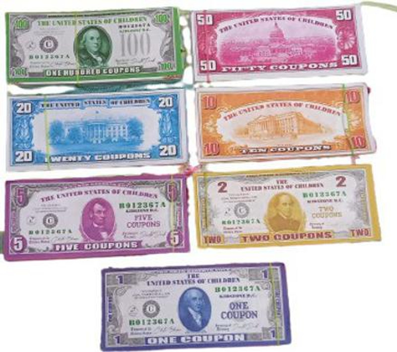 BBS DEAL $1,$2,$5,$10,20,50,100 )) Nakli Dollar Note Prank toy Multicolor Gag Fake Dollar Gag Toy(Multicolor)