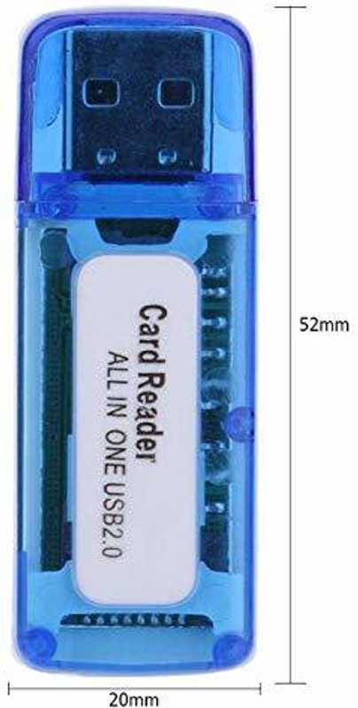 bs power EZ522 Card Reader(transparent)