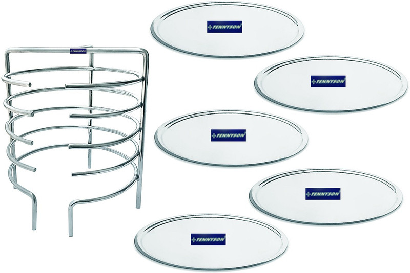 TENNYSON STAINLESS STEEL 5 PLATES IDIYAPPAM STAND Stainless Steel Steamer(0.8 L)