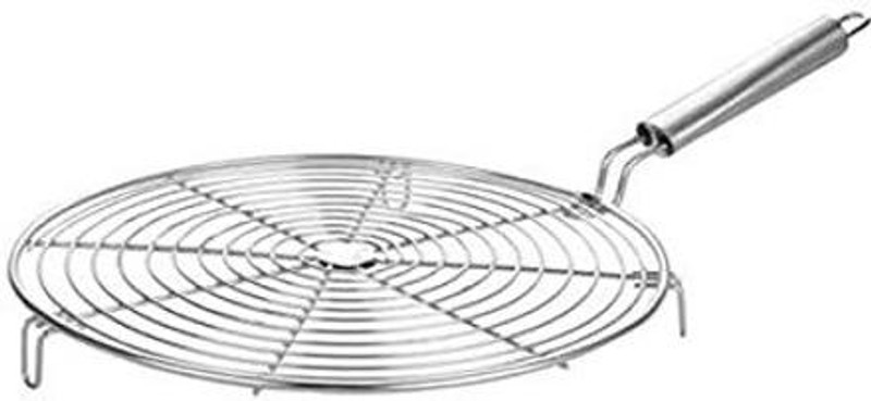 Filfora Roast Grill Stand (Round Shape) 5 kg Roaster(Silver)